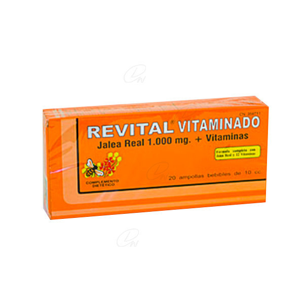 REVITAL AMP BEBIBLE 20 AMPOLLAS