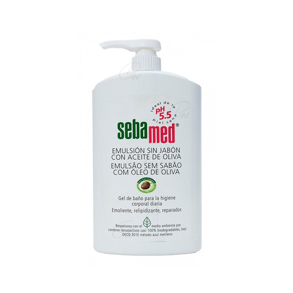 SEBAMED EMULSION SIN JABON CON ACEITE DE OLIVA  1 L