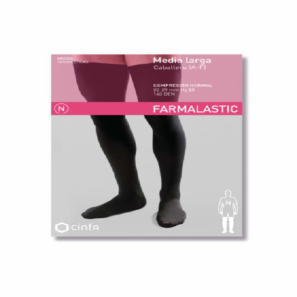 MEDIA CABALLERO LARGA (A-F) COMP NORMAL SILICONA T- MED 2 U