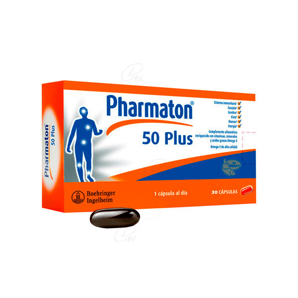 PHARMATON 50 PLUS 30 CAPS