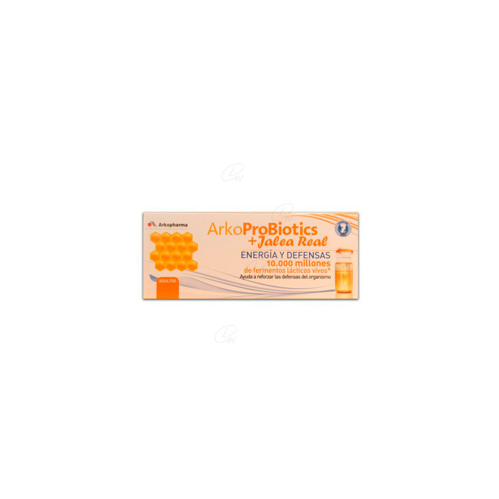 ARKOPROBIOTICS ENERGIA Y DEFENSAS JALEA REAL ADULTOS 7 UNIDOSIS
