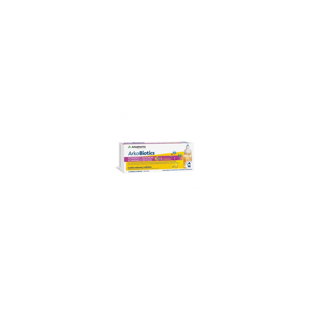 ARKOPROBIOTICS VIT Y DEFENSAS NIÑOS 7 UNIDOSIS