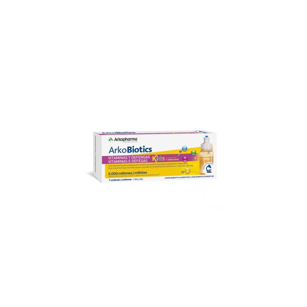 ARKOPROBIOTICS VIT Y DEFENSAS NIÑOS 7 UNIDOSIS