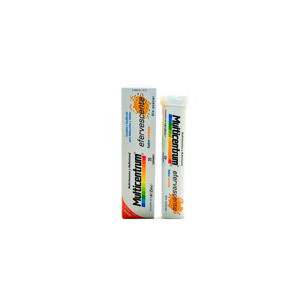 MULTICENTRUM COMP EFERVESCENTES 20 COMP EFERV