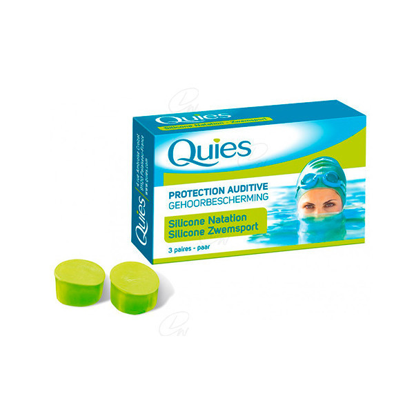 QUIES TAPONES OIDOS MAXI SILICONA 6 U