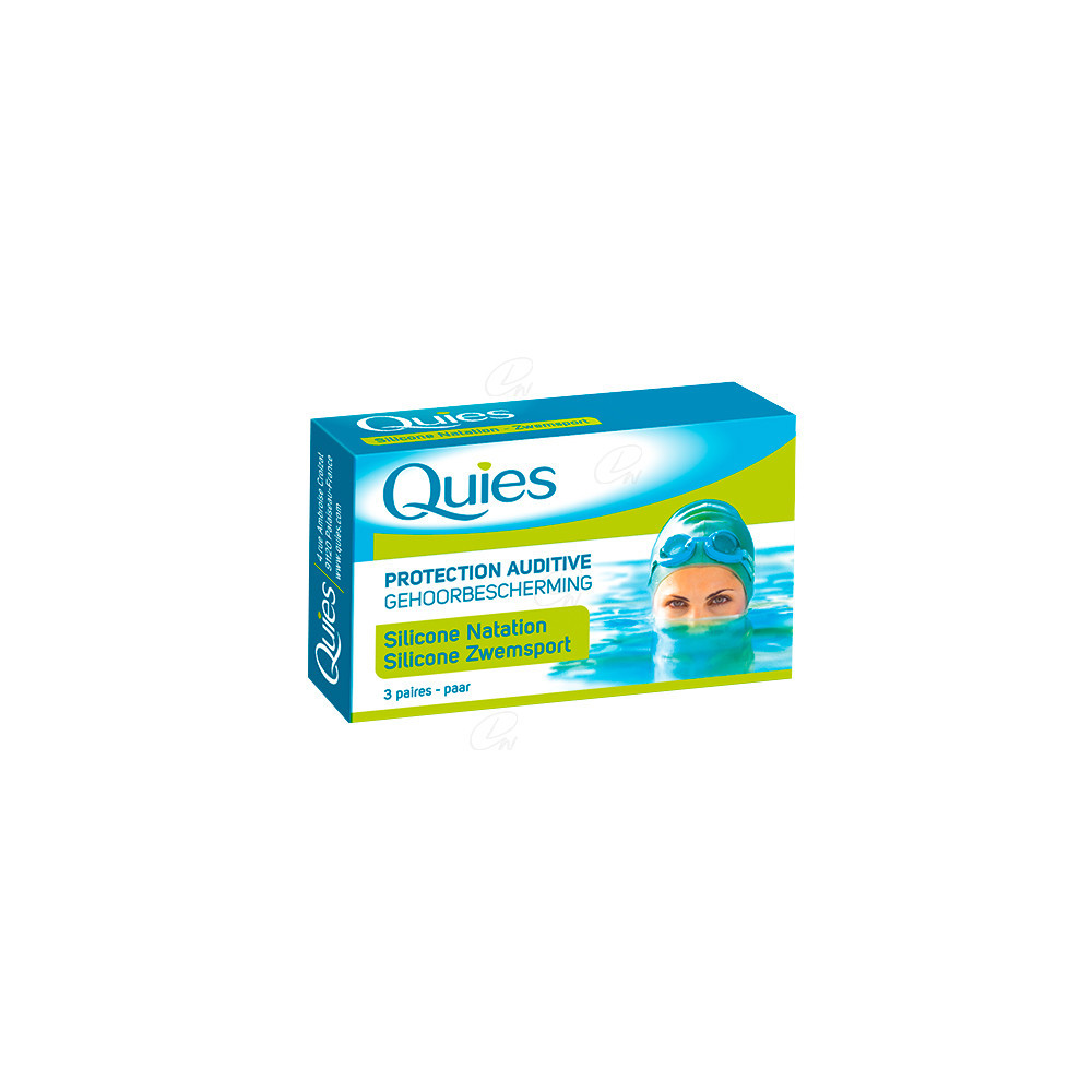 QUIES TAPONES OIDOS NATACION SILICONA 6 U