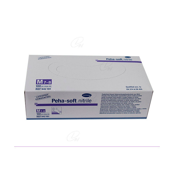 GUANTES DESECHABLES DE NITRILO T- PEQ 100 U