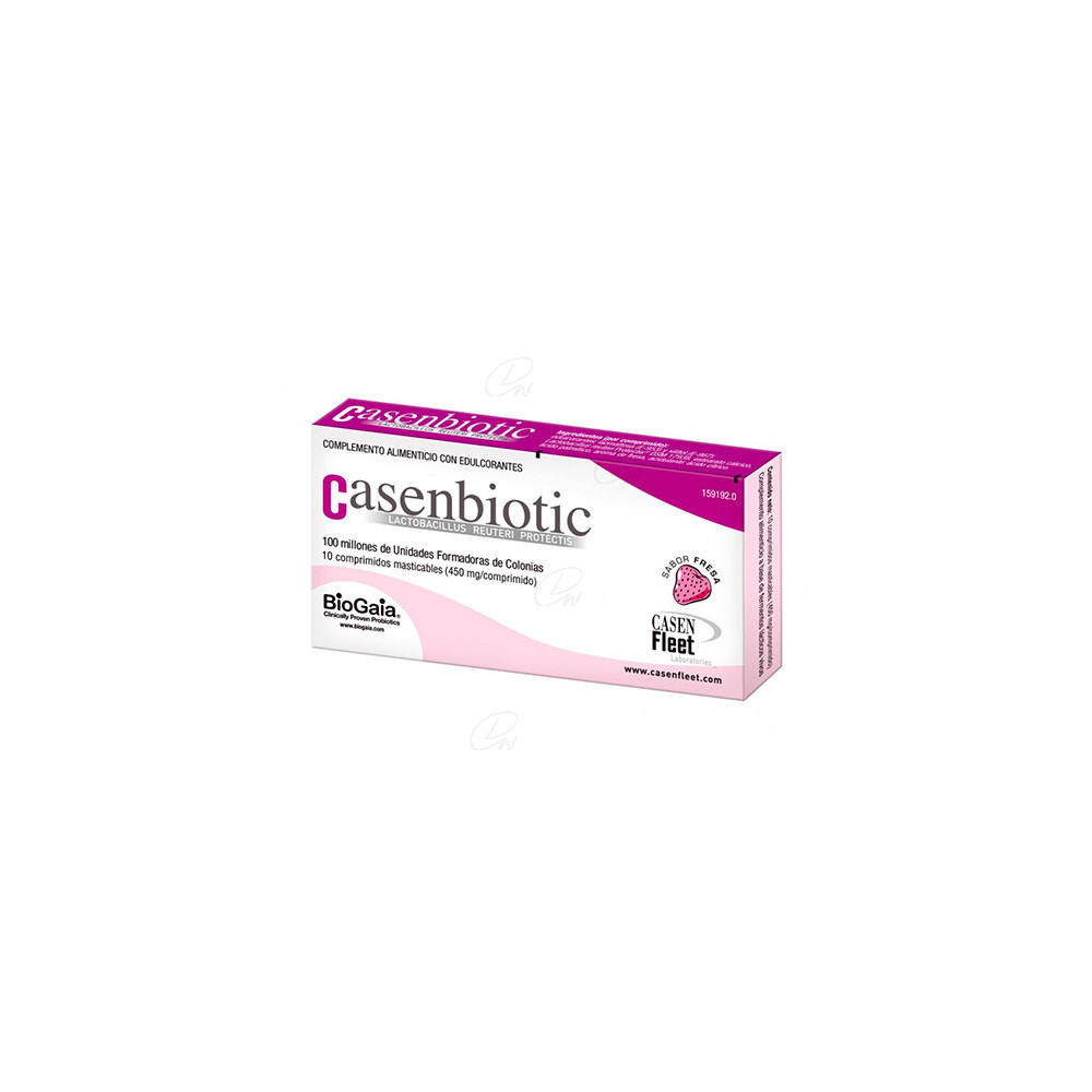 Casenbiotic Fresa 10 Comprimidos