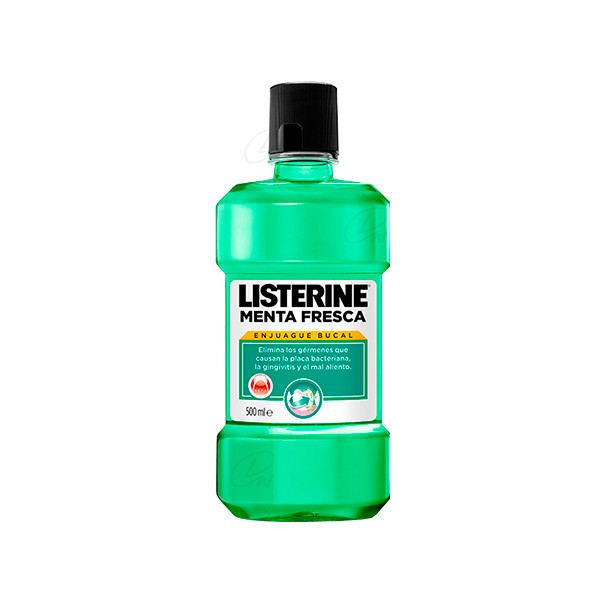 LISTERINE MENTA FRESCA 500 ML