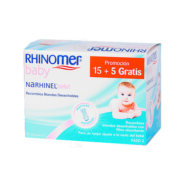 NARHINEL CONFORT ASPIRADOR RECAMBIO 20 UDS
