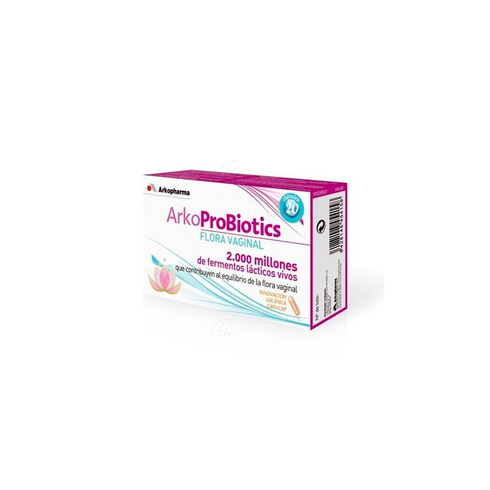 ARKOPROBIOTICS FLORA VAGINAL 20 CAPS