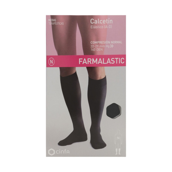CALCETIN COMP NORMAL NEGRO T- GDE
