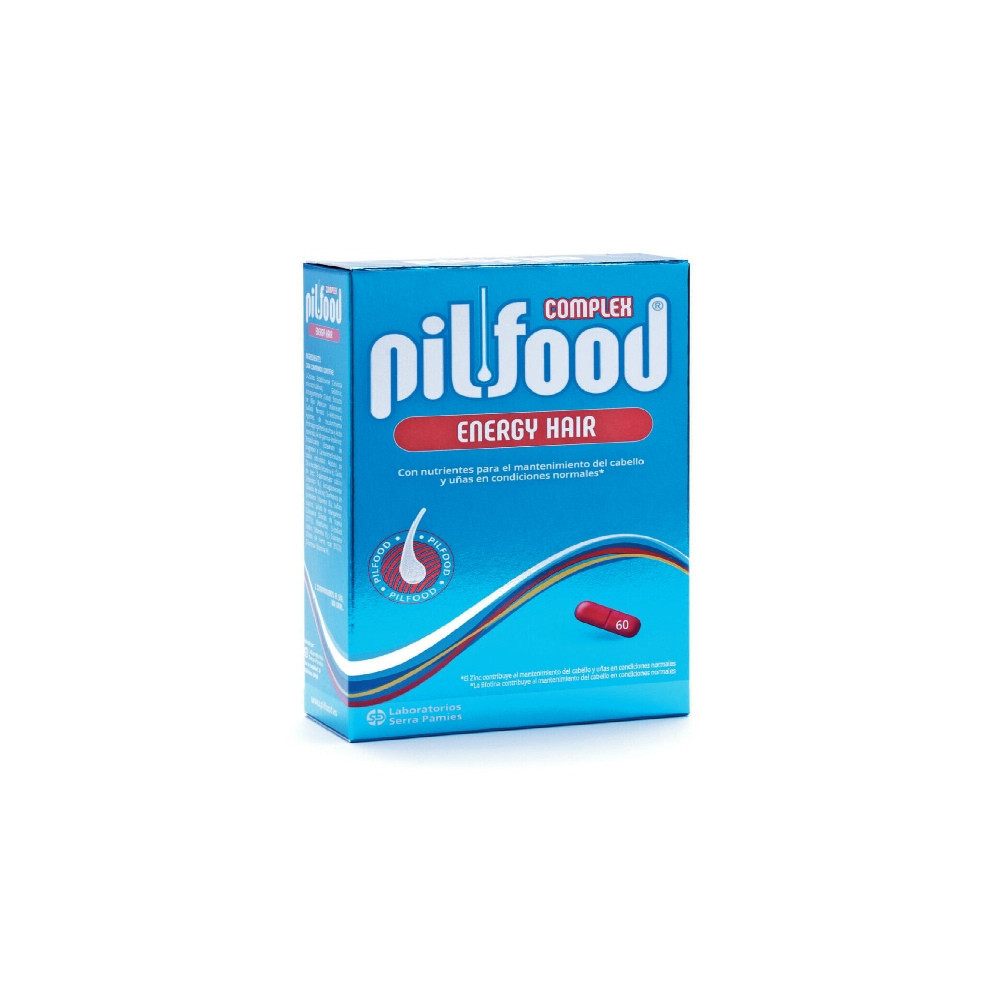 PILFOOD COMPLEX ENERGY HAIR 60 COMPRIMIDOS
