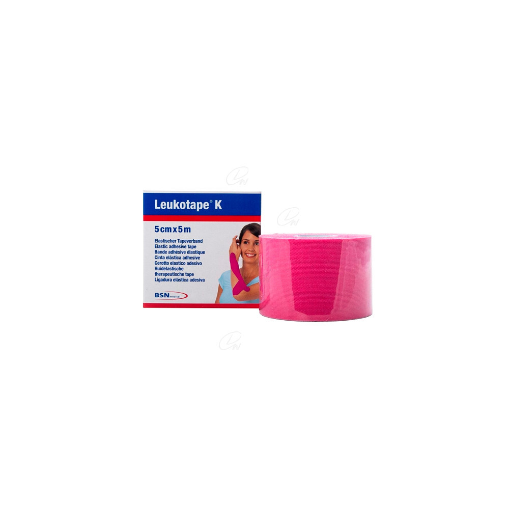 LEUKOTAPE K ROSA 5 CM X 5 CM