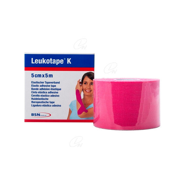 LEUKOTAPE K ROSA 5 CM X 5 CM