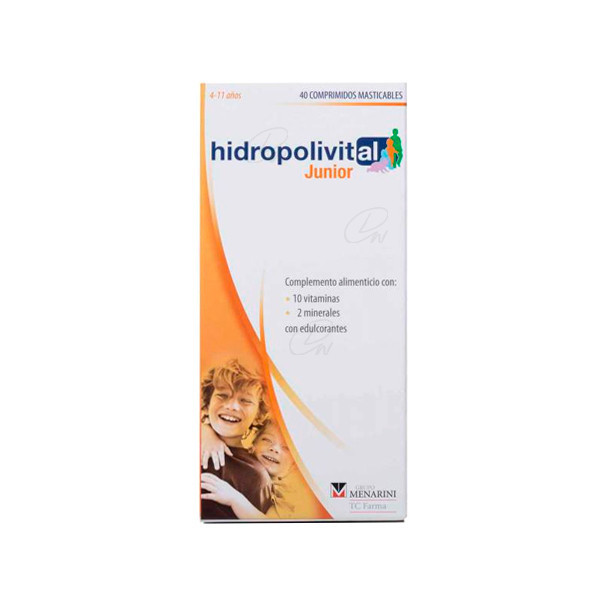 HIDROPOLIVITAL JUNIOR COMP MASTICABLE 40 COMP