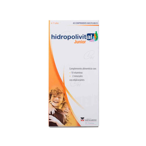 HIDROPOLIVITAL JUNIOR COMP MASTICABLE 40 COMP