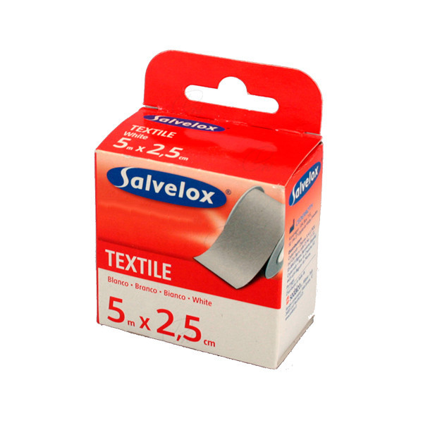 ESPARADRAPO TEXTIL BLANCO 5 X 2,5