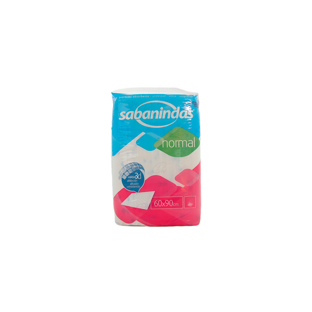 PROTECTOR DE CAMA ABSORBENTE INCONTINENCIA ORINA 60 X 90 25 U
