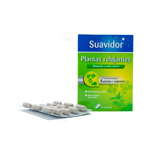 SUAVIDOR PLANTAS RELAJANTES 45 CAPS