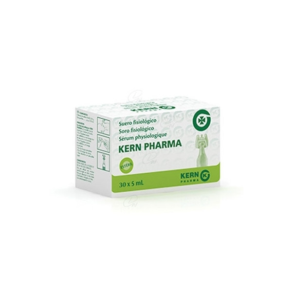 KERNPHARMA SUERO FISIOLOGICO UNIDOSIS 5 ML 30 U