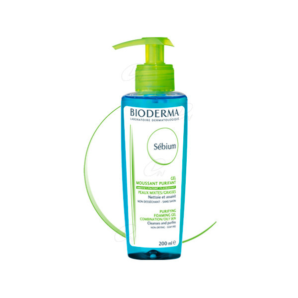 SEBIUM GEL MOUSSANT 200 ML CON DISPENSADOR