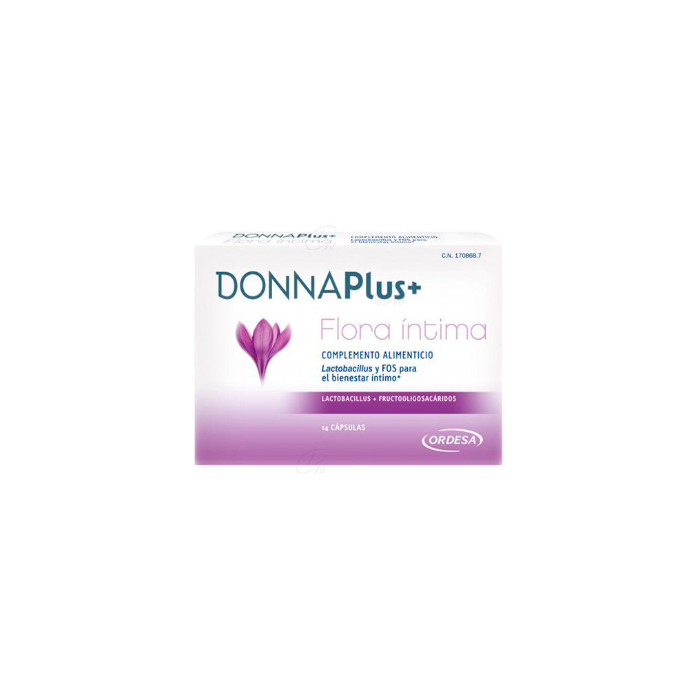 DONNA PLUS+ FLORA INTIMA 14 CAPS