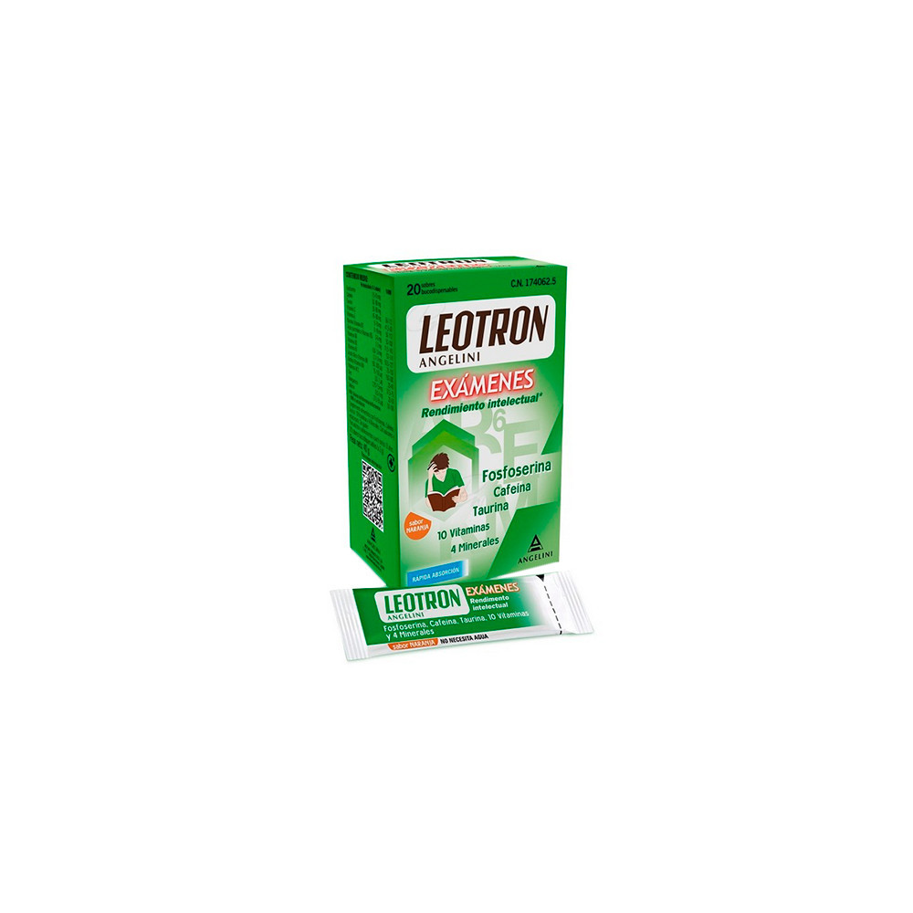 LEOTRON EXÁMENES RENDIMIENTO INTELECTUAL 20 SOBRES