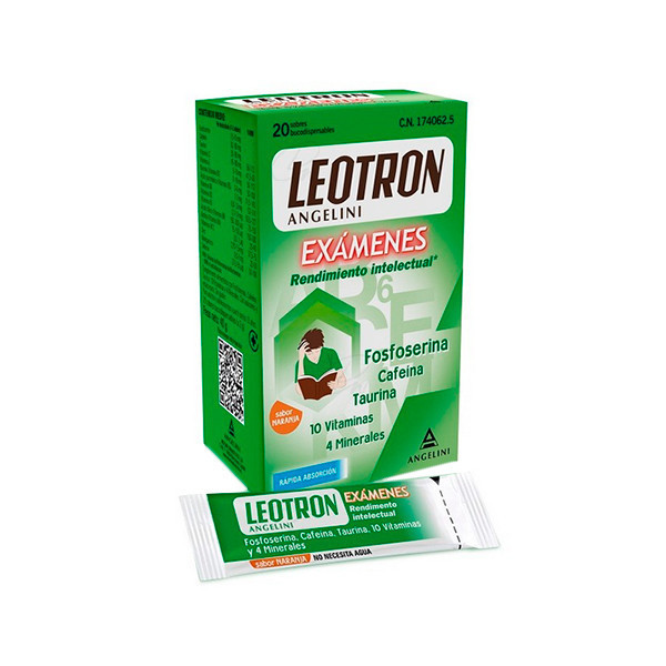 LEOTRON EXÁMENES RENDIMIENTO INTELECTUAL 20 SOBRES