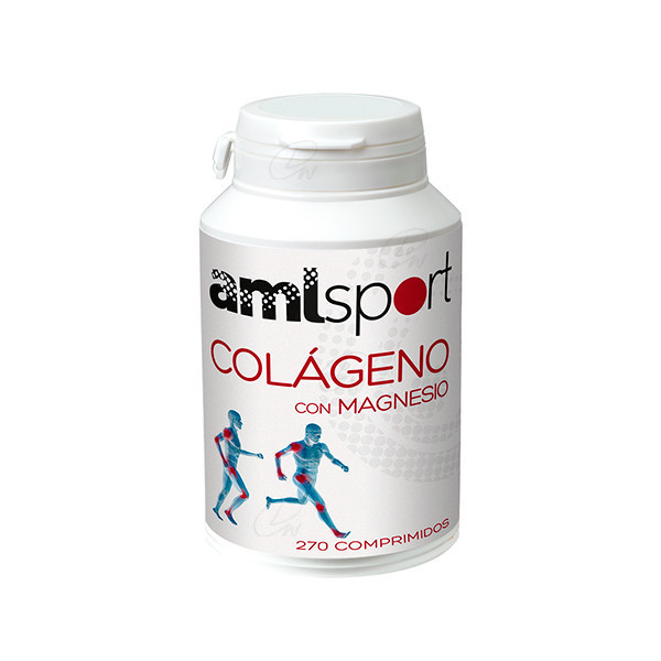 AMLSPORT COLÁGENO CON MAGNESIO 270 COMP