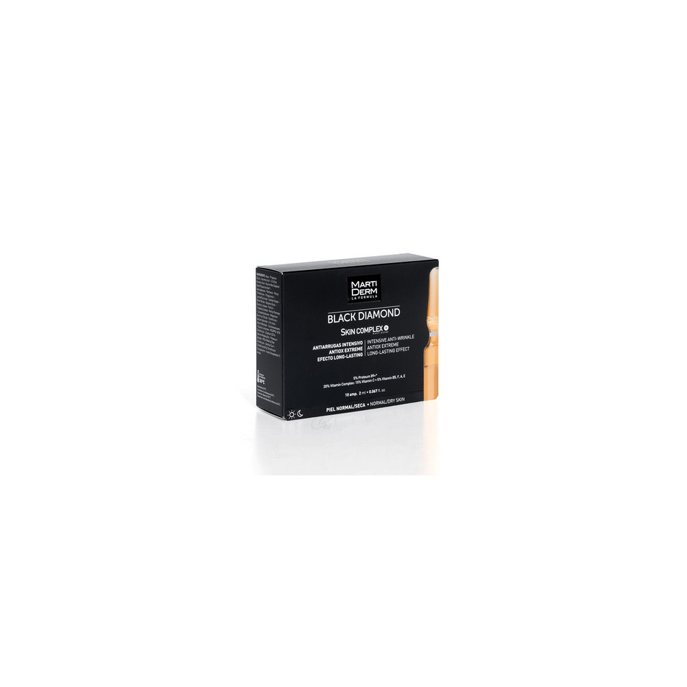MARTIDERM BLACK DIAMOND SKIN COMPLEX 10 AMPOLLAS