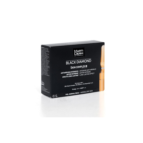 MARTIDERM BLACK DIAMOND SKIN COMPLEX 10 AMPOLLAS