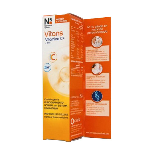 N+S VITANS VITAMINA C + ZINC