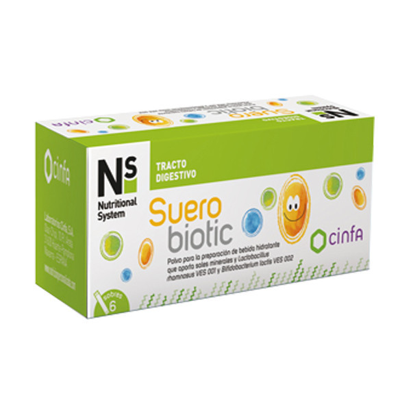 CINFA NATURE SYSTEM SUEROBIOTIC TRACTO DIGESTIVO SOBRES, 6UDS