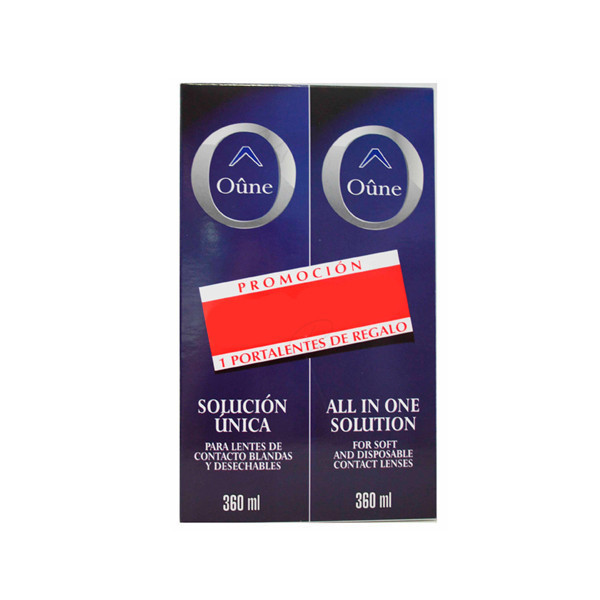 OÛNE LENTES DE CONTACTO BLANDAS 360 ML 2 U