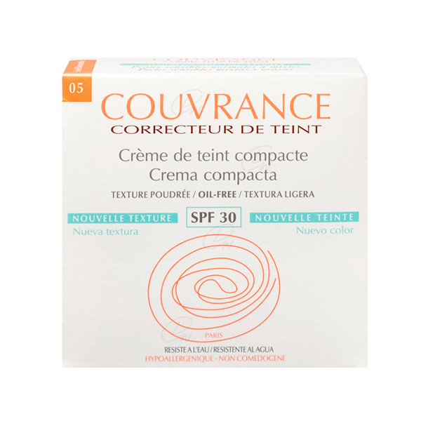 AVENE COUVRANCE CREMA COMPACTA OIL FREE 9.5 G BRONCEADO