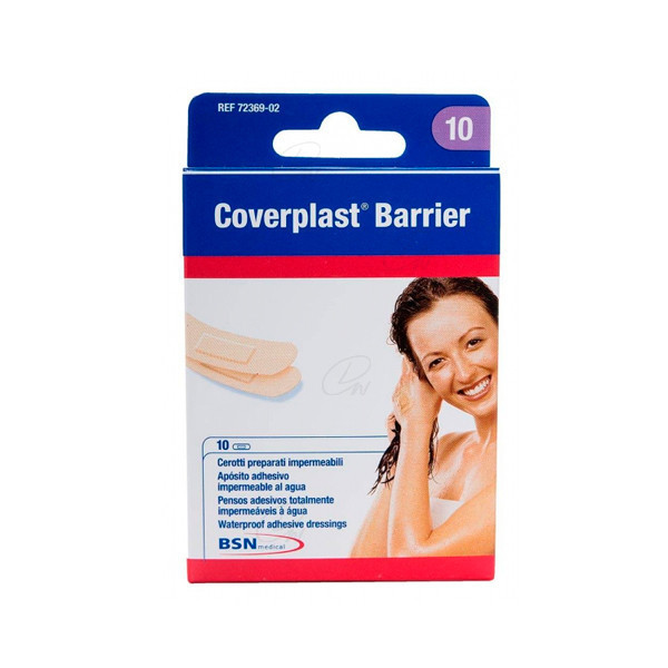 COVERPLAST BARRIER TRANSP 22 MM X 72 MM 10 U
