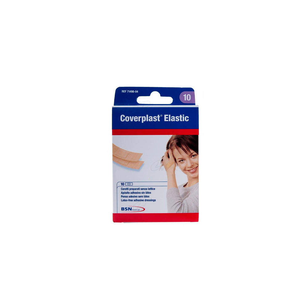COVERPLAST ELASTIC 25  X 76 MM 10 STRIPS