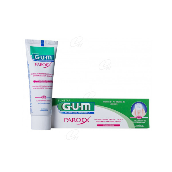 GUM PAROEX TTO GEL DENTAL 75 ML