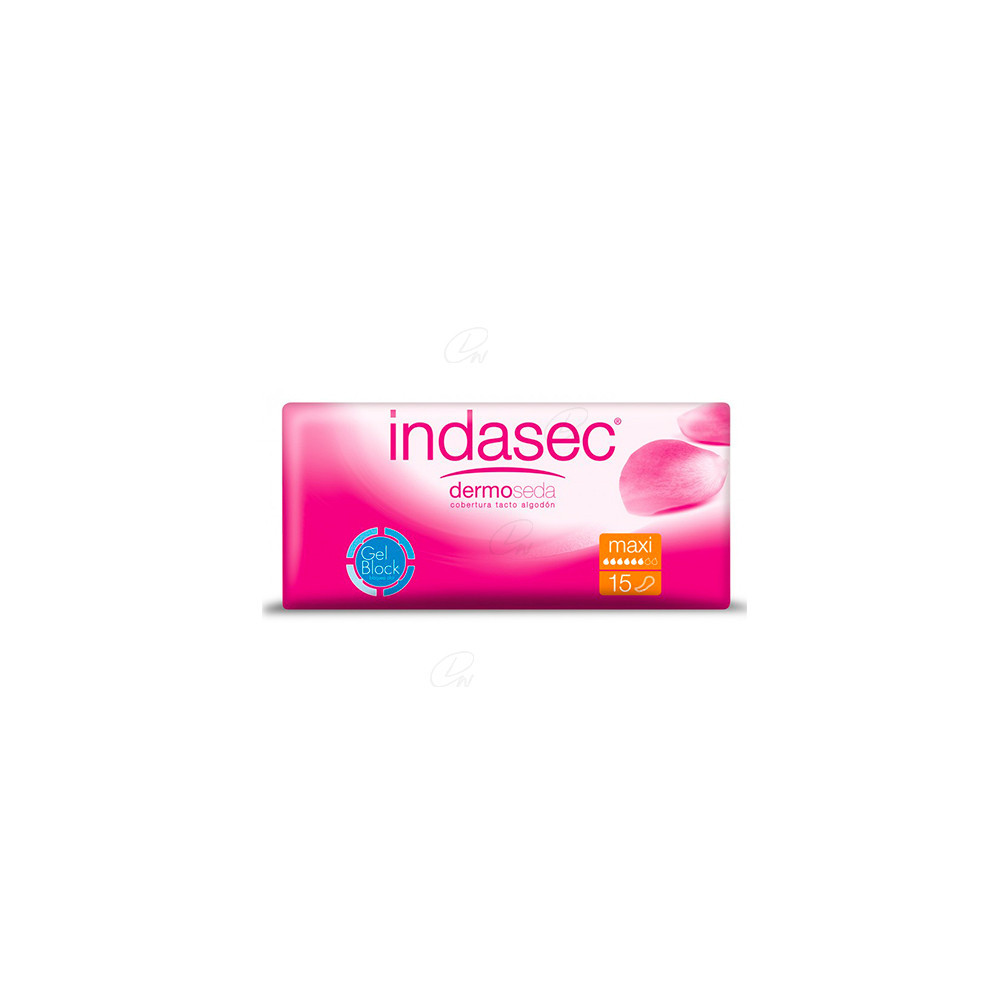 INDASEC MAXI COMPRESA PERDIDAS LEVES 15 ABSORB