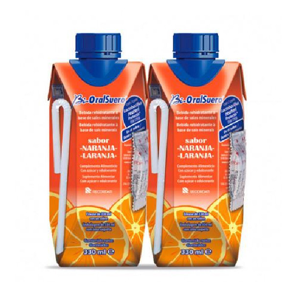 BIORALSUERO 2X330 ML NARANJA
