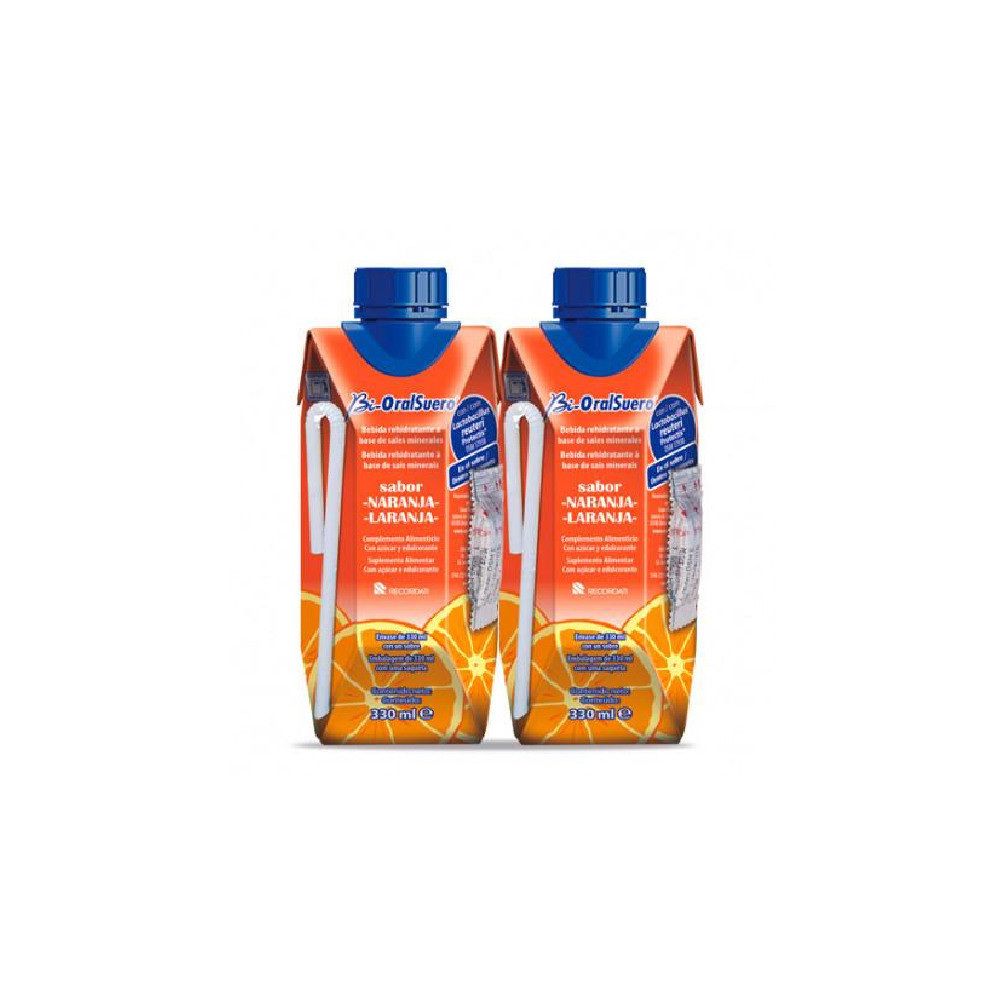 BIORALSUERO 2X330 ML NARANJA