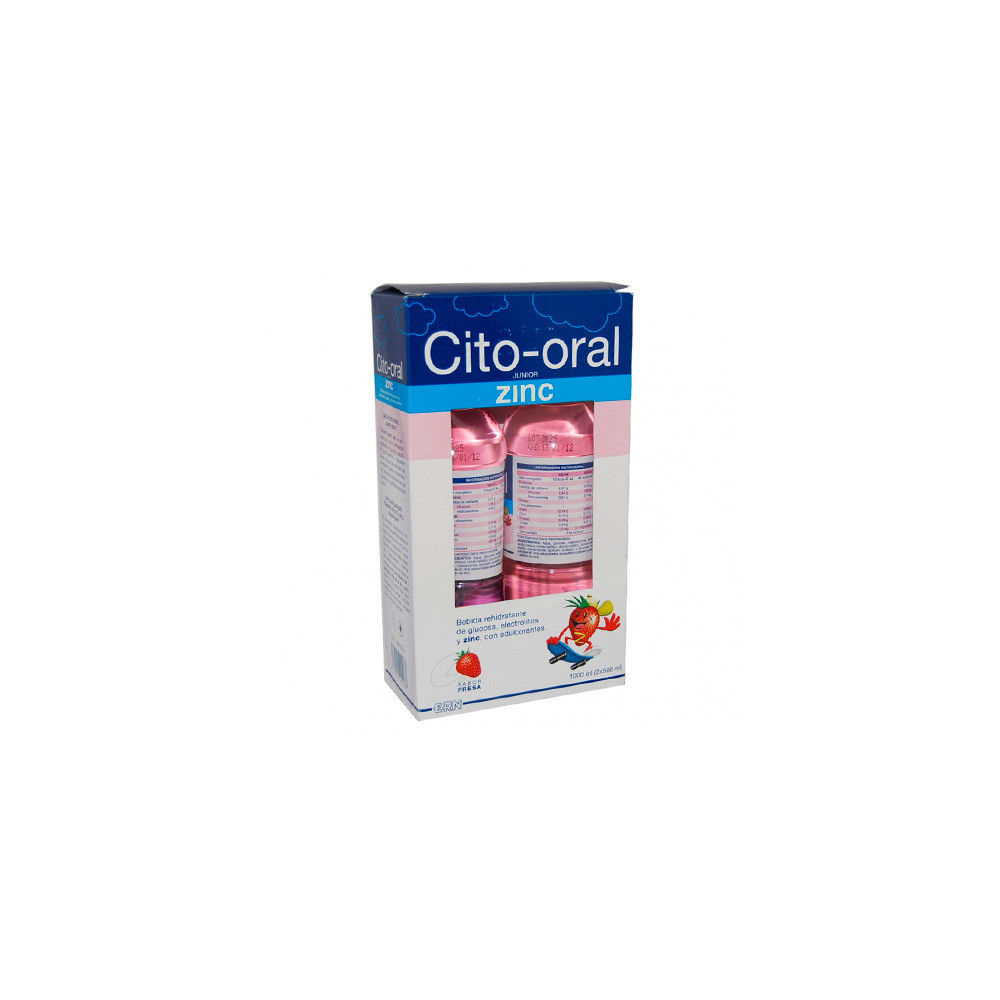 CITO-ORAL JUNIOR ZINC 500 ML 2 BOTELLAS