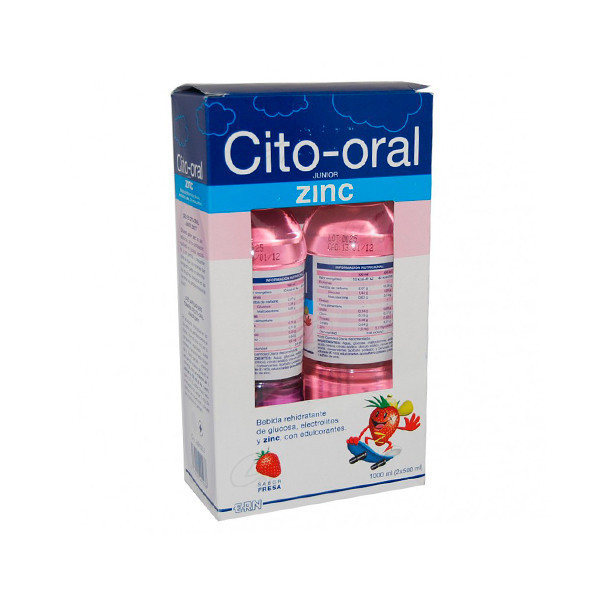 CITO-ORAL JUNIOR ZINC 500 ML 2 BOTELLAS