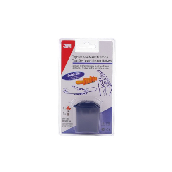 TAPONES OIDOS SILICONA 2 U