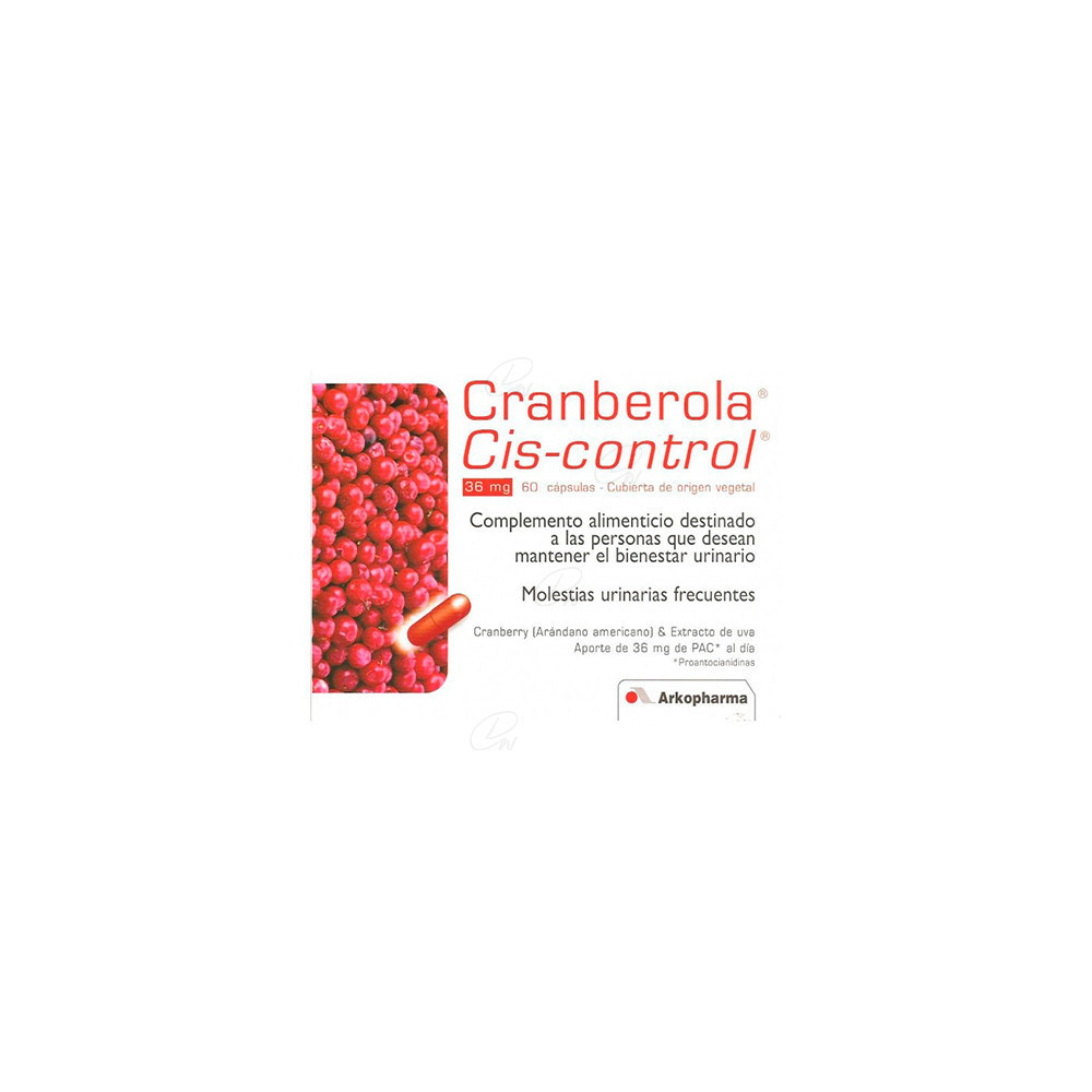 CRANBEROLA CISCONTROL ARANDANO AMERICANO ARKO 60 CAPS