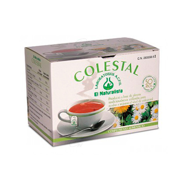 COLESTAL EL NATURALISTA 20 BOLSAS FILTRO