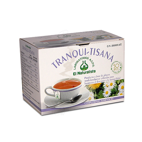 TRANQUI- TISANA EL NATURALISTA 20 BOLSITAS FILTRO
