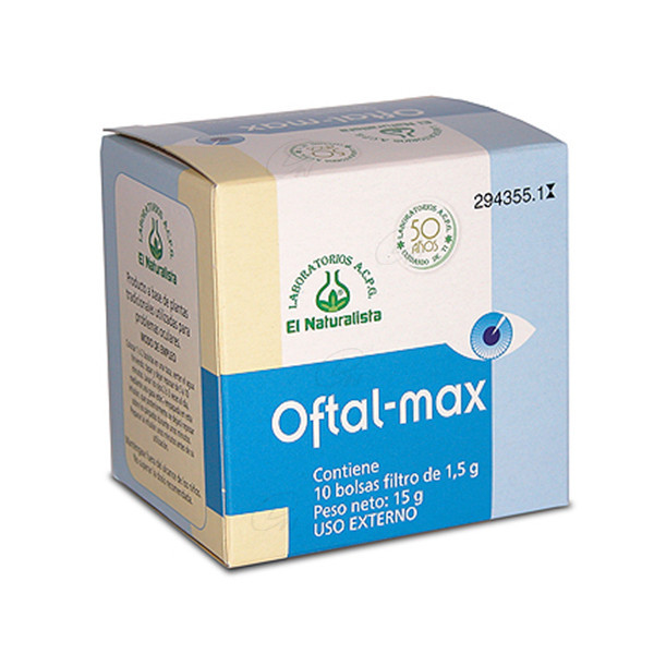 OFTALMAX INFUSION EL NATURALISTA 10 BOLSITAS 1.5 G