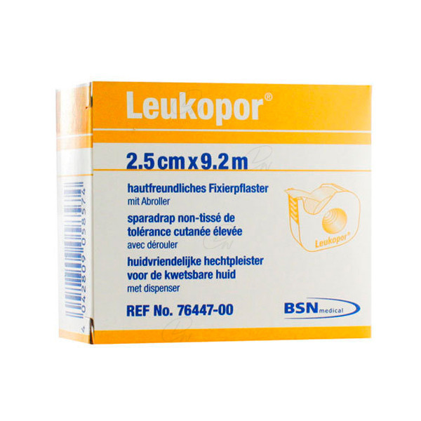 ESPARADRAPO HIPOALERGICO PAPEL 2,5 X 9,2 M DISPENSADOR